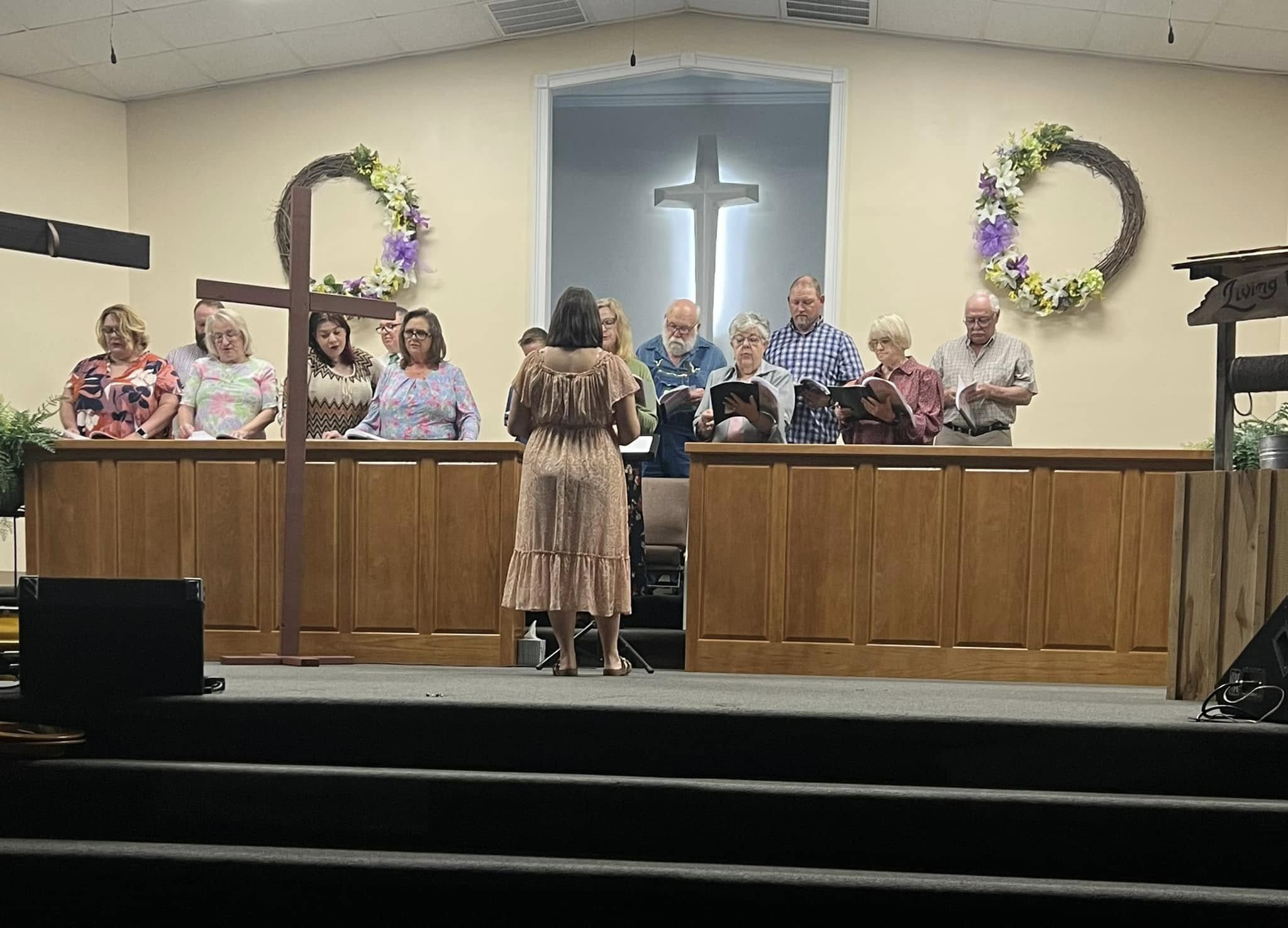 Worship choir and ministry team serving at a church gathering at Life of Faith Gospel Ministries Brampton